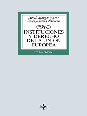 cover image of Instituciones y Derecho de la Unión Europea